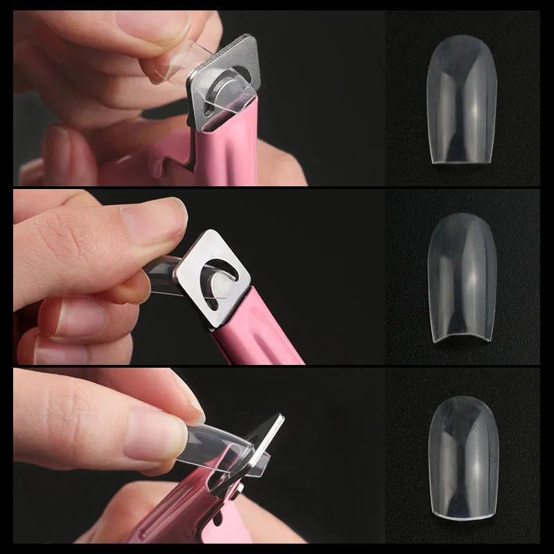 False Nail Clipper Manicure Clamp Clippers Special Type U Word Cut