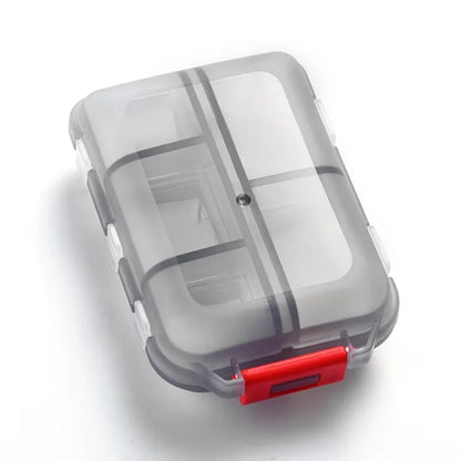 JUSTLANG Weekly 14 Grids 7 Days Pill Box Portable Travel  Cases
