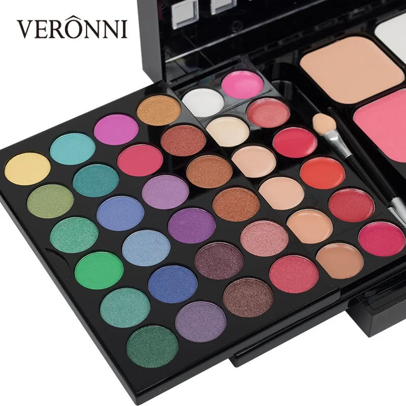 40/74/78 Colors Glitter Eyeshadow Palette Matte Waterproof Long