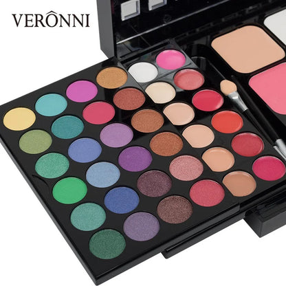 40/74/78 Colors Glitter Eyeshadow Palette Matte Waterproof Long