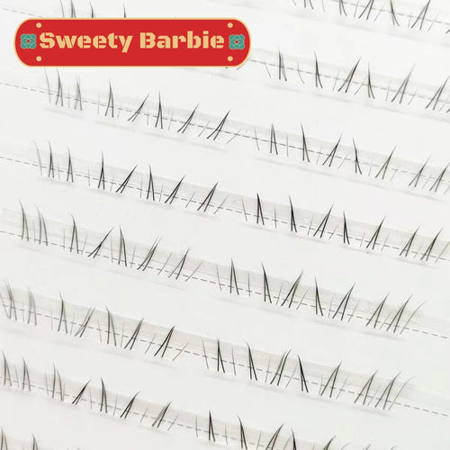 MIAOJIE 4-6mm No Glue False Eyelashes New Korean Style Lower Lashes