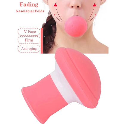 Silicone Thin Face Breathing Tool Jawline Jaw Muscle Exerciser Face