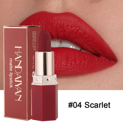 1pc matte lipstick, non easy to stick cup, non fading, matte,
