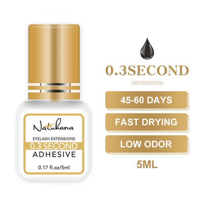 Professional 5ml 0.3S 0.5S 1S 2S 3S Eyelash Glue Fast Drying Strong