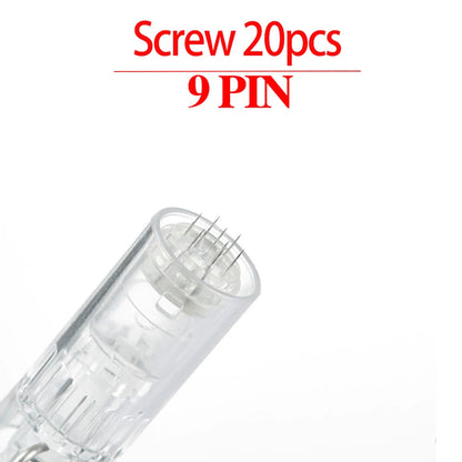 Screw Needle Cartridge for Screw Port Derma Pen Microneedle Beauty