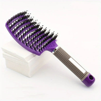 1pc Magic Scalp Massage Hair Brush for Women - Professional Detangling