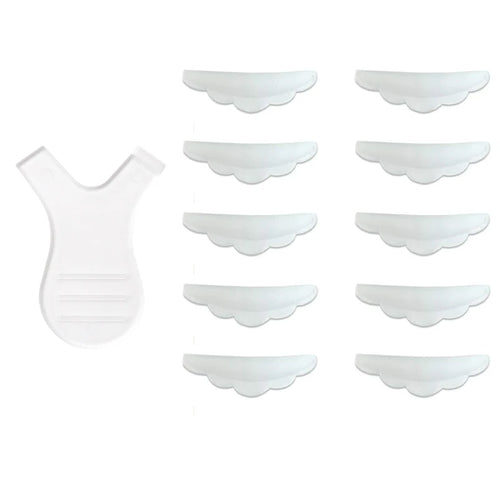 5Pairs Silicone Eyelash Perm Pad Y Eyelash Brush 3D Eyelash Curler