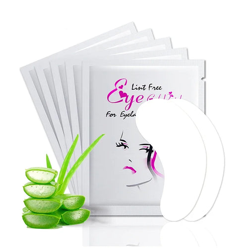 100pairs eye patches eyelash extension under eyelashes fake lashes