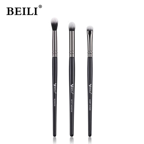 3pcs Makeup Brush Set,Blade eyeliner brush fine oblique head eyebrow