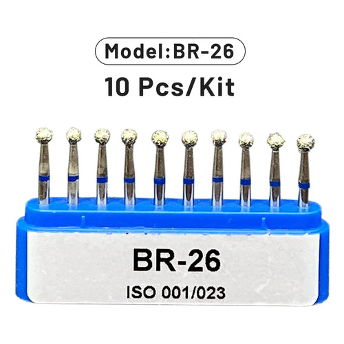 AG 1 Box Dental Diamond Burs Drill for High Speed Handpiece Dentist