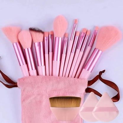 Professional Makeup Brush Set - Soft Fluffy Cosmetic Brushes for