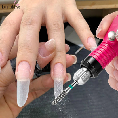 Tungsten Carbide Nail Drill Bits for Gel Polish Removal High Hardness