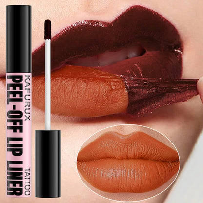 7 Colors Peel Off Lip Stain Reveal Long Lasting Waterproof Pink Lip