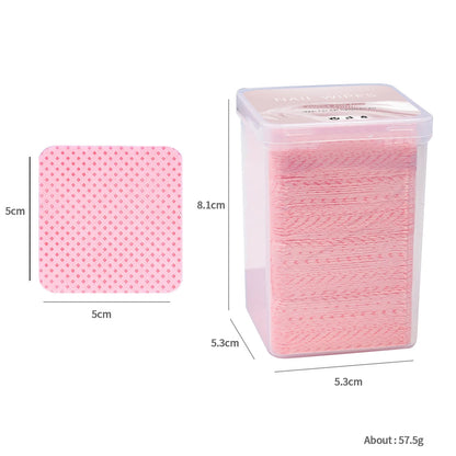 Lint-Free Nail Polish Remover Cotton Wipes UV Gel Tips Remover Cleaner