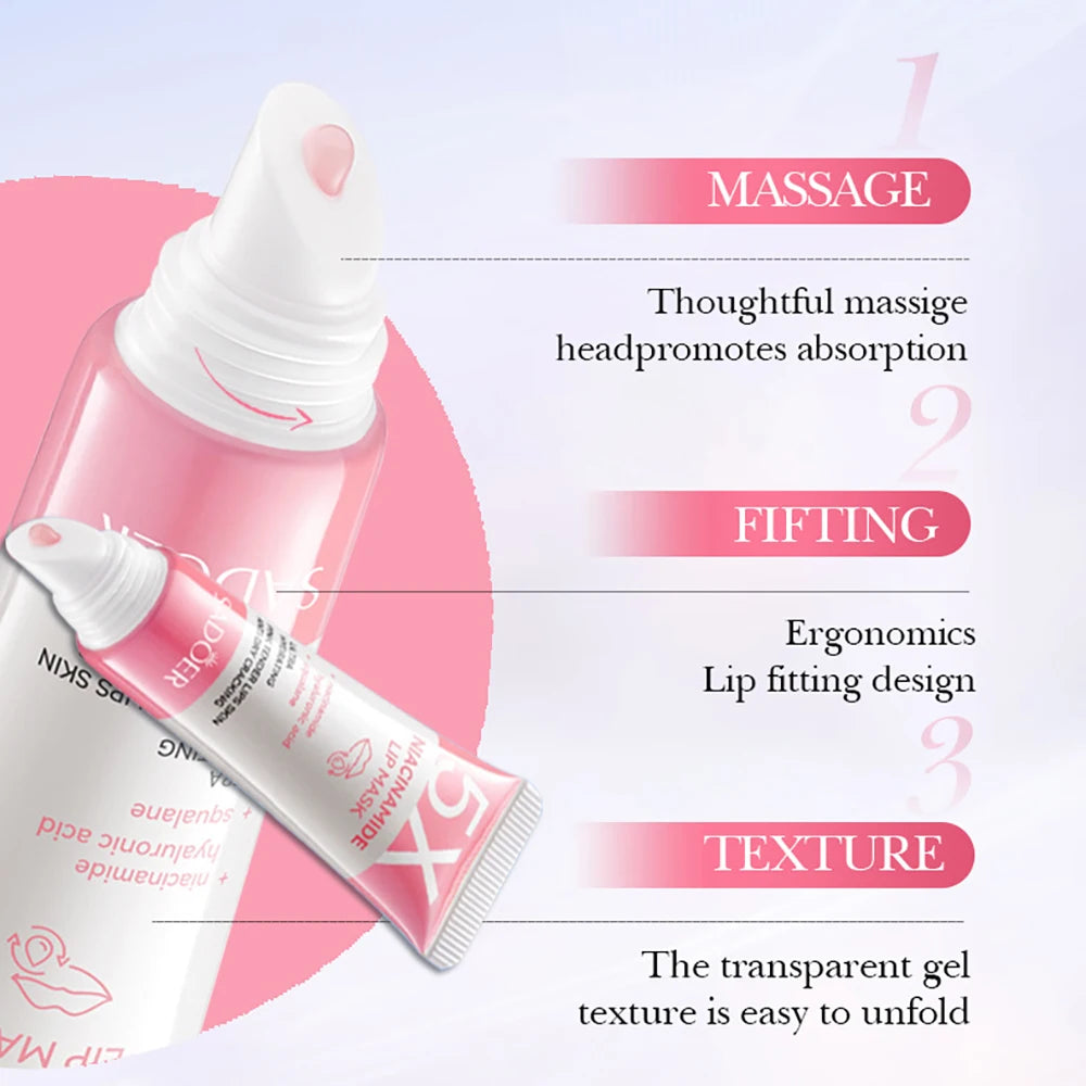 5X Niacinamide Plumping Lip Mask – Intense Hydration & Anti-Dryness
