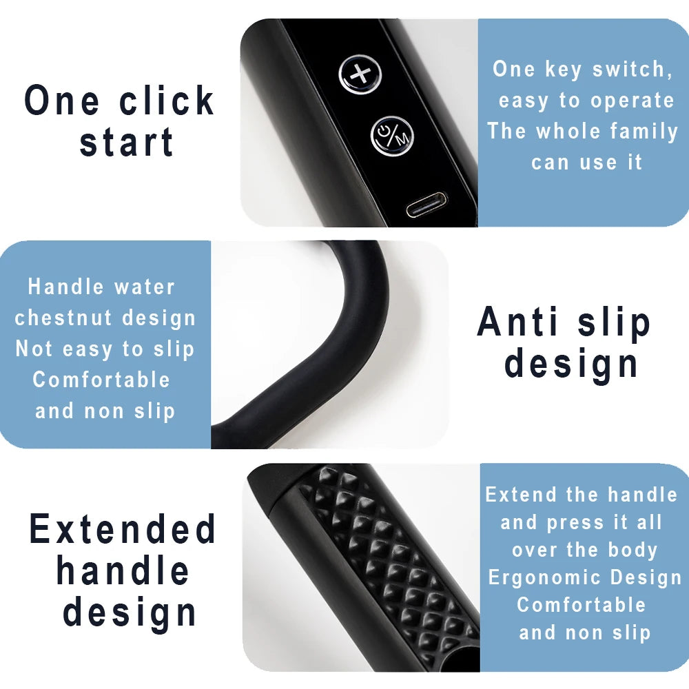 2025 New Smart Fascia Gun Electric Massager Massage Hammer Electric