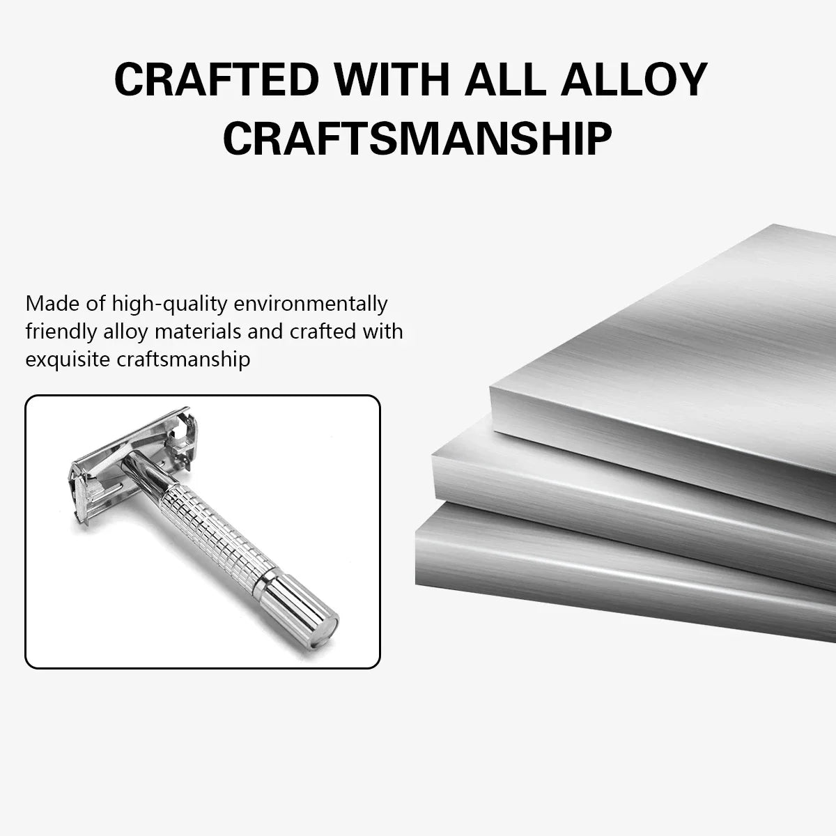 Double Edge Safety Razor for Unisex Safety Razor with a Delicate Box