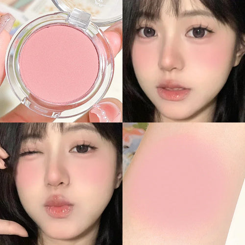 HISYI monochrome blush whitening matte cosmetics vitality girl nude