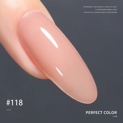 PERFECT COLOR  4-in-1 Builder Nail Gel,20g 12 Colors Rubber Base Gel