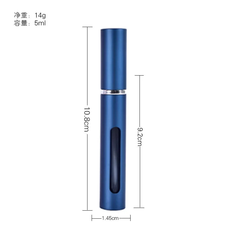 Refillable Perfume Bottle Travel Size Portable Ultra Fine Spray Bottle