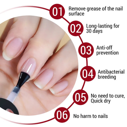 Arte Clavo 15ml Nail Primer Fast Air Dry Base Cleaning Agents UV Gel