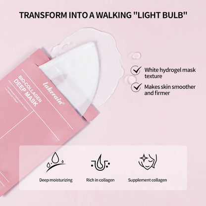 Bio-Collagen Deep Face Mask Shrink Pores Deep Hydrating Overnight Mask