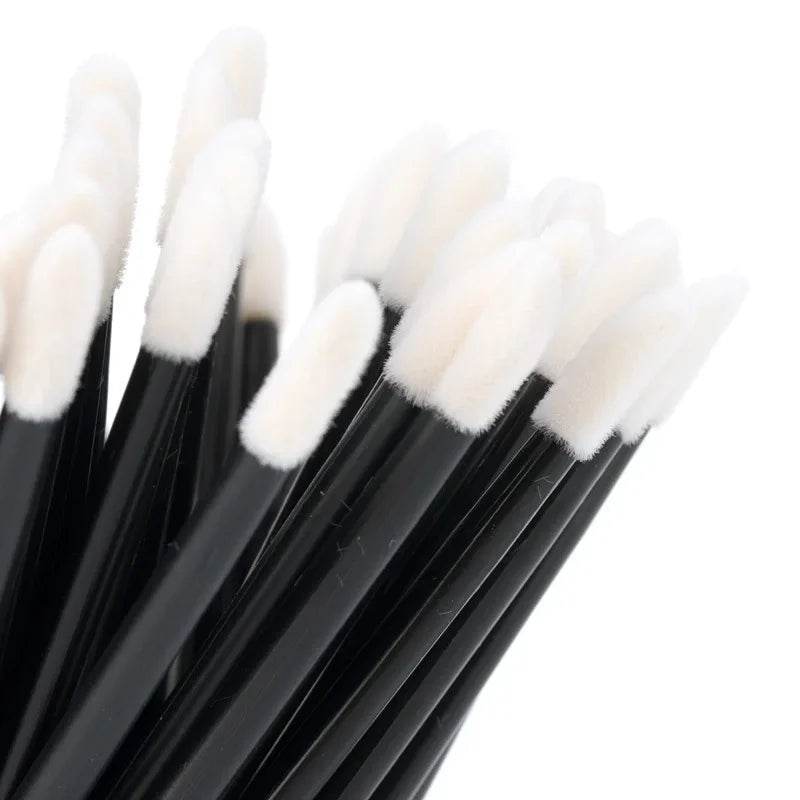 100Pcs Disposable Lip Brush Eyelash Extension Makeup Brushes Lash