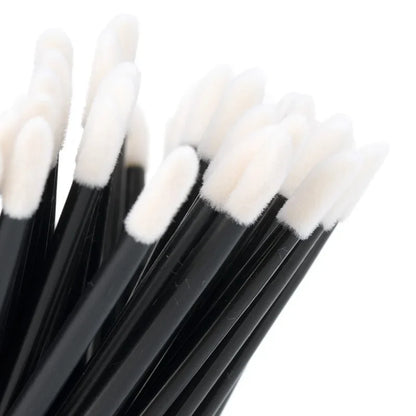 100Pcs Disposable Lip Brush Eyelash Extension Makeup Brushes Lash