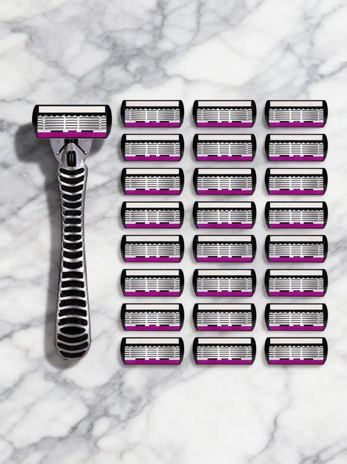 High Quality Man Safety Razor Blade 6 Layer German Stainless Steel