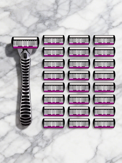 High Quality Man Safety Razor Blade 6 Layer German Stainless Steel