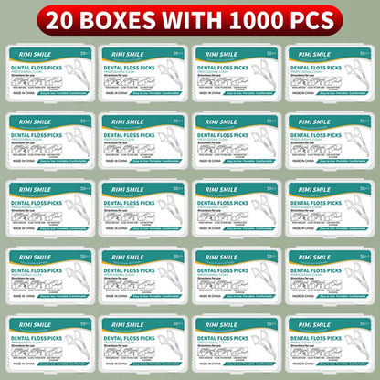 50/150/300/600/1000 PCS dental floss sticks oral care tools
