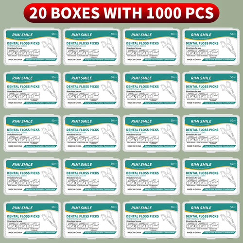 50/150/300/600/1000 PCS dental floss sticks oral care tools