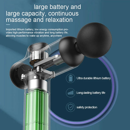Portable Fascia Gun Vibration Massage Gun For Body Neck Back Deep