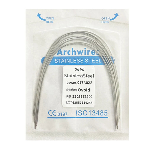 10pcs/Pack Dental Orthodontic Lingual Button Bottom Bondable Metal