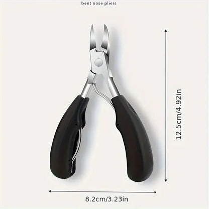 Nail Clippers Professional Hawkbill with Nail Pick Trimmer for Ingrown