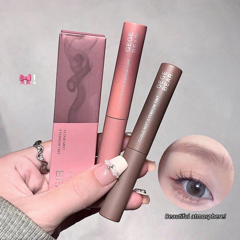 3D Eyebrow Dye Cream Long Lasting Pink Brown Color Eyebrow Mascara