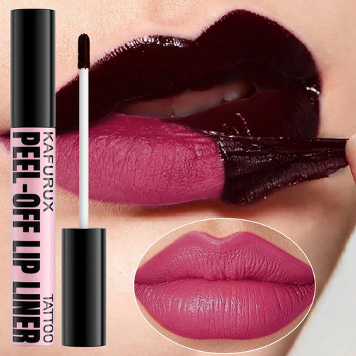 7 Colors Peel Off Lip Stain Reveal Long Lasting Waterproof Pink Lip