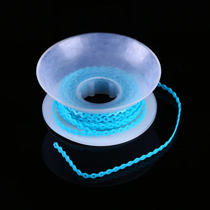 15 Feet 4.5m Orthodontic Elastic Power Chain Rubber Bands Dental Ultra