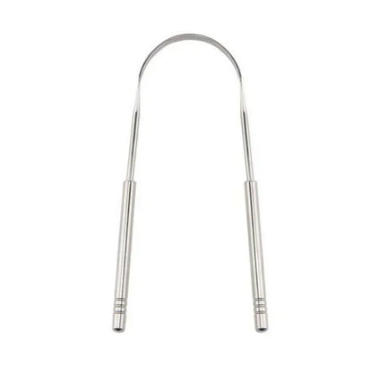 1/2/3Pcs Reusable Stainless Steel Useful Tongue Scraper Cleaner Fresh