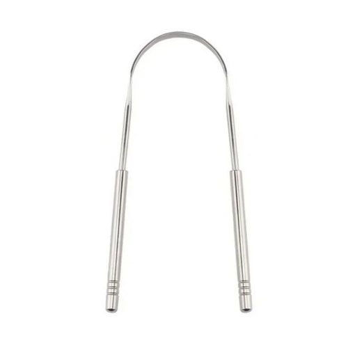 1/2/3Pcs Reusable Stainless Steel Useful Tongue Scraper Cleaner Fresh