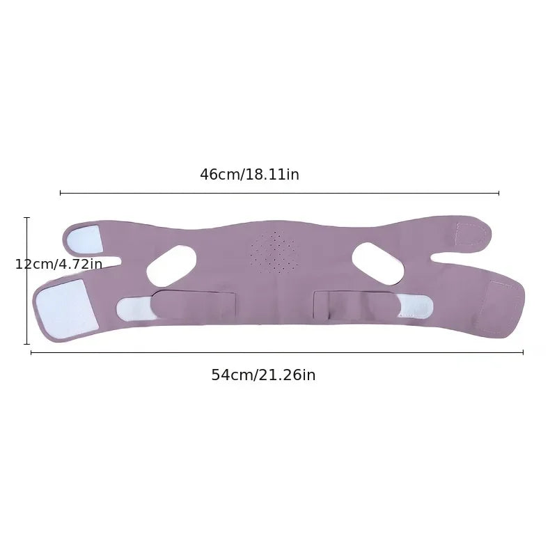 Overnight Face Lift Band with Graphene Fiber - Double Chin Reducer &