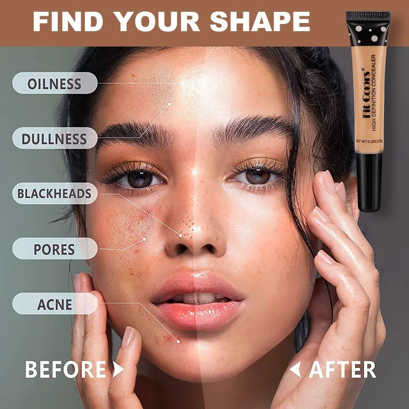 Six-Color Hose Concealer, a Kind of Facial Repair Nourishing Liquid
