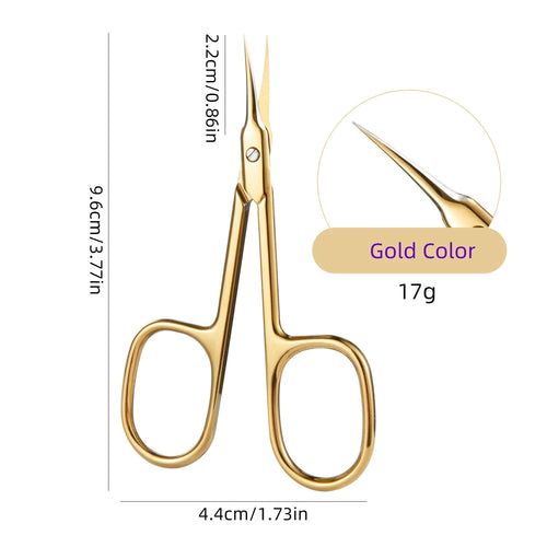 Stainless steel cuticle scissors for nail art Russian style dead skin