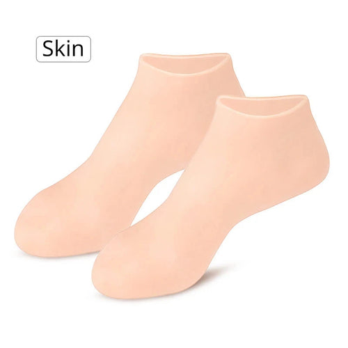 Silicone Foot Mask Softening Callus Cuticle Moisturizing Whitening