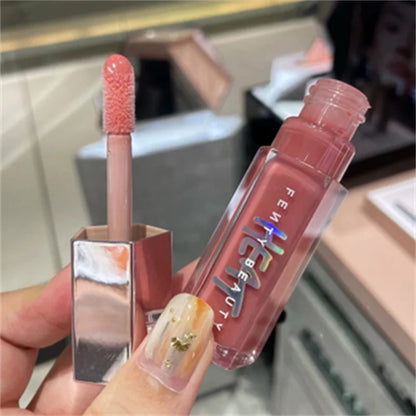 Fashion Fenty Beauty Lip Glaze Moisten Shine Glitter Lip Plumper