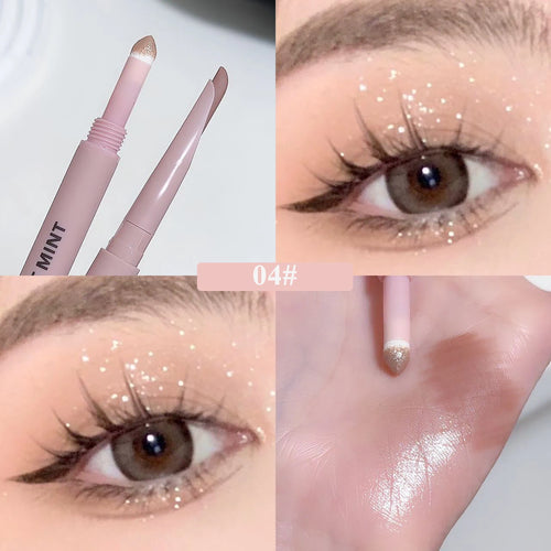 Sweetmint Meniscus Double-ended Silkworm Eyeliner Shadow Highlight