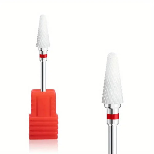 1Pcs Ceramic Milling Cutter Nail Drill Bits Electric Manicure Drills