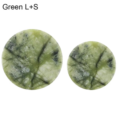 Glue Pallet Eyelashes Extensions Pink Green Jade Stone Reusable False