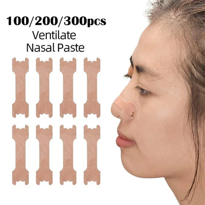 100/200/300pcs Breath Nasal Strips Right Way Stop Snoring Anti Snore