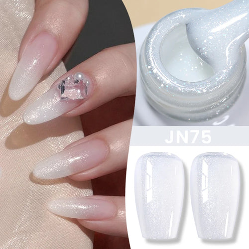 BORN PRETTY 83 Colors 10ml Jelly Nude Gel Nail Polish Autumn Amber